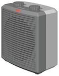 Dimplex DXUF2N 2kW Upright Fan Heater