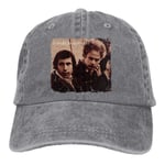 Ehghsgduh Unisex Baseball Caps Simon & Garfunkel Live 1969 Washed Dyed Trucker Hat Adjustable Snapback
