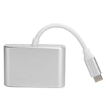TypeC till HD Multimedia Interface VGA Video Converter Adapter Dock för Telefoner och Laptops