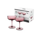 Villeroy & Boch - Like Grape champagne coupe/dessert bowl set 2 pces, coloured glass grape, capacity 100 ml