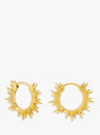 Rachel Jackson London Electric Goddess Mini Huggie Hoop Earrings, Gold