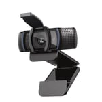 Webcam - Full HD 1080p - Logitech - C920S Pro - Microphone intégré - Noir
