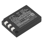 Batteri till LI-12B för Olympus, 3.6V (3.7V), 1090 mAh