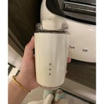 Termosmugg Varm Kaffe Isolerad Termosmugg Sport Vattenflaska med Mellanskikt Vatten Vit Termosmugg 350ml Milky White