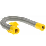 Qualtex Vacuum Cleaner Hoover Hose Suction Pipe for Dyson DC01, Yellow/Grey