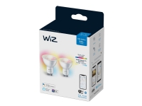 Wiz Colors - LED-spotlight - form: PAR16 - GU10 - 4.9 W (motsvarande 50 W) - klass F - 16 miljoner färger - 2200-6500 K
