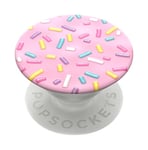 PopSockets: PopGrip Expanding Stand and Grip with a Swappable Top for Phones & Tablets - Sprinkles