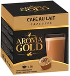 GCS German Capsule Solution Aroma Gold Cafe Au Lait 16 capsules