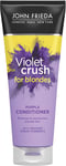 John Frieda Sheer Blonde Violet Crush Tone Correcting Purple Conditioner for