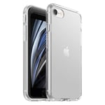 OtterBox pour Apple iPhone 7 / 8 / SE 2e gen (2020) / SE 3e gen (2022), Coque antichoc fine, Série Sleek Case, Transparent - Livré sans emballage