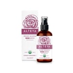 Alteya Organics Bulgarian Rose Water - Amber Bio-Glass Bottle - 120ml