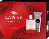 La Rive For Men Red Line Gift Set (Eau De Toilette 90Ml+Shower Gel 100Ml)
