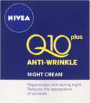 3 X NIVEA VISAGE® Q10 plus Anti-Wrinkle Night Cream 50Ml