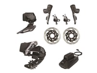 SRAM Red eTap AXS 2x gruppsett Hydr. hendler, post-mount, bak/Framväxel