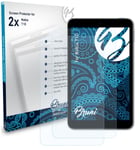Bruni 2x Protective Film for Nokia T10 Screen Protector Screen Protection