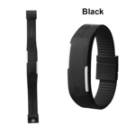 Led Wrist Watch Silicone Ultra-thin Black