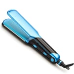 YUYAXAF Thermostatic Multifunctional hair iron 2 in 1 wide plate hair straightener Antiscalding