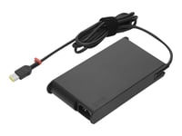 Lenovo ThinkPad 230W Slim AC Adapter (Slim-tip) - Adaptateur secteur - CA 90-265 V - 230 Watt - noir - pour ThinkPad P1 Gen 5; P15v Gen 2; P15v Gen 3; P17 Gen 2; T15p Gen 2; X1 Extreme Gen 5