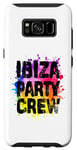 Coque pour Galaxy S8 Ibiza Party Crew coloré | Citation de vacances d'équipe 2024