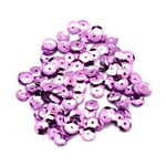 Lilac Cupped Acrylic Loose Sequins 6-7mm Pack of 30g