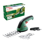 Bosch Home and Garden Garden Shears EasyShear (Integrated 3.6V, Battery runtime: 40 min, Blade Length: 12cm (Shrub) / 8cm (Grass), in Carton Packaging) Green 20 x 20 x 20 centimetres