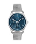 Hugo Boss Sophio Mens Silver Watch 1513942 Stainless Steel (archived) - One Size