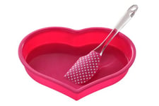 Premier Housewares Heart Baking Set - Hot Pink