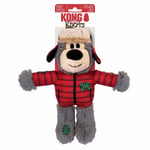 KONG - Holiday Wild Knots Bear Grey m/l 25x18X9CM