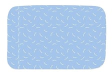 WENKO Air Comfort, Table mat, Heat-Reflecting Ironing pad, Cotton, Light Blue/White, 130 x 65 cm