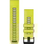 Klockarmband Garmin QuickFit 26 Silikon Amp Yellow/Graphite