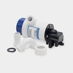 Albin Pump Dränkbar elektrisk länspump Low 750 GPH (50 liter/min), 12 V, manuell driftstart, utan nivåvakt