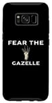 Coque pour Galaxy S8 Tee-shirt Fear The GAZELLE GAZELLES
