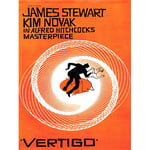 Wee Blue Coo Movie Film Vertigo 1958 Saul Bass James Stewart Alfred Hitchcock Canvas Print