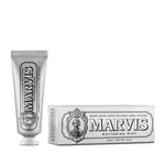 Marvis Whitening Mint Travel Size Toothpaste | 25ml | Natural Teeth Whitening...