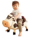Little Bird Told Me Moobert Animal Dairy Cow Sit Ride On Wheeled Toy 12m+ Box