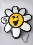 Mr Men 30cm Little Miss Sunshine Cute Daisy Flower Cross Body Bag & Charms