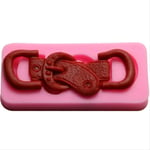 Belt Buckle Shape 3D Silicone Mold Cake Mold Soap Making Fondant Silicone Moulds for Cake Decorating Tools Soap Mold Cake Tools