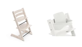 Stokke Tripp Trapp Stol Inkl. Babyset Whitewash