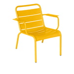 Fermob - Luxembourg Lounge Armchair - Honey - Fåtöljer utomhus - Frédéric Sofia - Metall