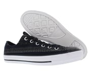 Converse All Star Womens UK 4 EU 36.5 CT Ox Black Navy White Sneakers Trainers