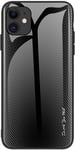 Carbon Fibre Case till iPhone 12 /12 Pro - Black