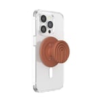 PopSockets: PopGrip Round pour MagSafe - Anneau Adaptateur pour MagSafe Inclus - Support et Poignée pour Smartphone et Coques avec Un Top Interchangeable - Curves Terra