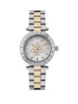 Vivienne Westwood Ladies Westbourne Orb Quartz Watch With Silver Dial &Amp; Two Tone Stainless Steel Bracelet