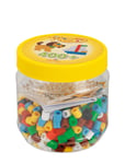 Hama Maxi Beads Tub 400 Pcs Yellow Lid Toys Creativity Drawing & Crafts Craft Pearls Multi/patterned Hama