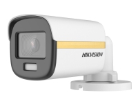 Hikvision Turbo HD Camera with ColorVu DS-2CE10UF3T-E - Overvåkingskamera - kule - støv-/vanntett - farge (Dag og natt) - 8 MP - 1080p, 4K - M16-montering - fastfokal - kablet - AHD - DC 12 V / PoC