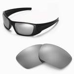 New Walleva Titanium Replacement Lenses For Oakley Fuel Cell Sunglasses