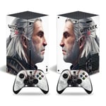 Kit De Autocollants Skin Decal Pour Console De Jeu Xbox Series X Corps Complet The Witcher 3, T1tn-Seriesx-4900