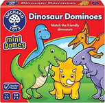Orchard Toys Dinosaur Dominoes Mini Game Kid Age 3+ Player 2 To 4 Teacher Tested