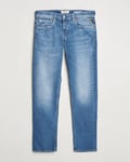 Replay Grover Straight Fit Stretch Jeans Medium Blue