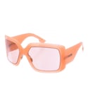 Dior SOLIGHT WoMens square-shaped acetate sunglasses - Pink - One Size